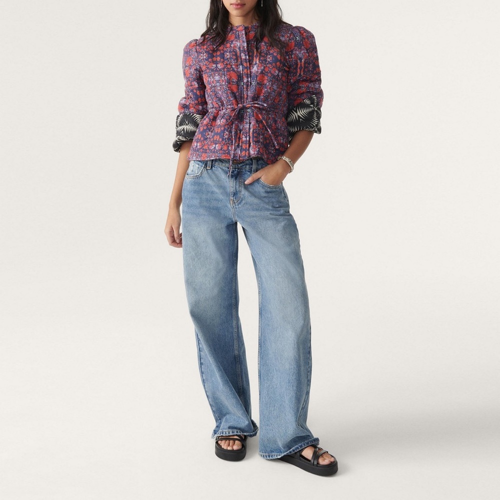 ba&sh Floral  reversable jacket